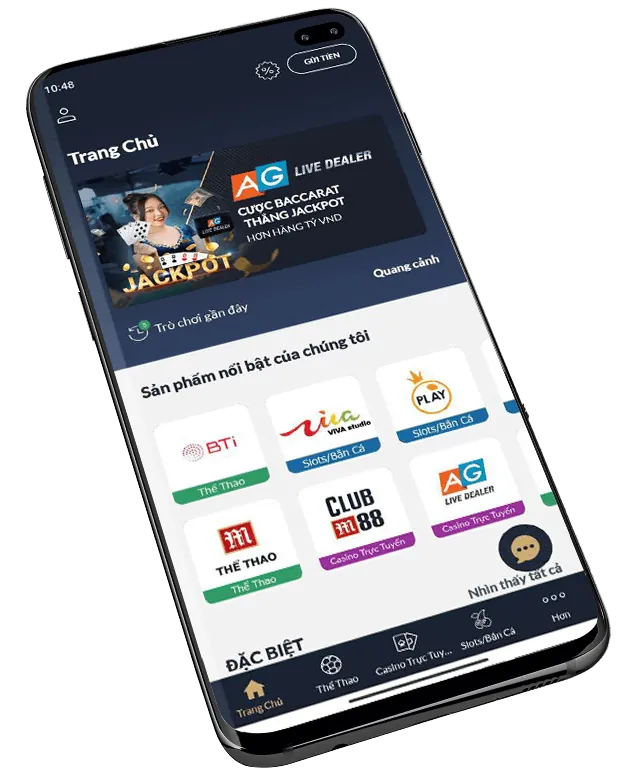 Giao diện thân thiện 23vin app